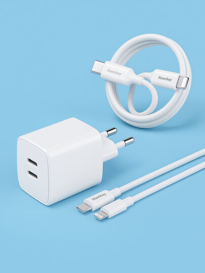 Зарядное устройство Adapter Fast charger G35 Pro 35w ( 2xtype С ), быстрая зарядка — фото 1