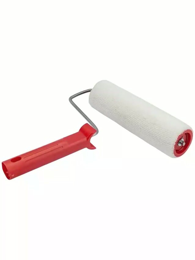 Валик малярный в сборе "888" 6х35х200мм, велюр, высота ворса 2мм — фото 1