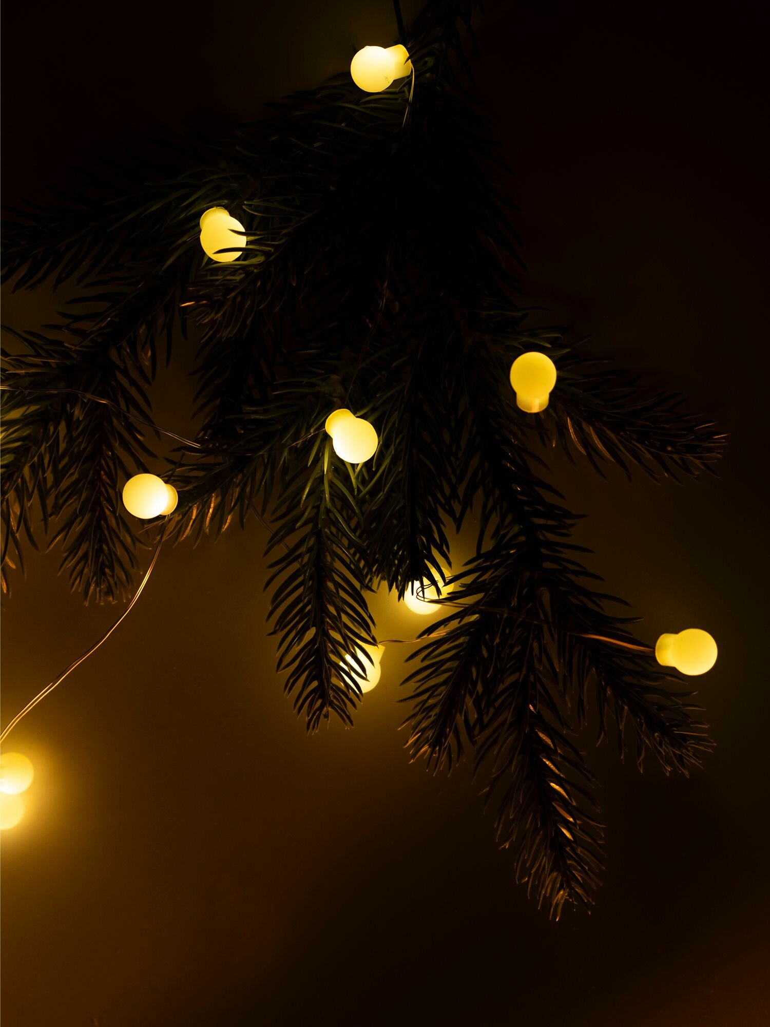 Гирлянда на елку Шарики 2м интерьерная — фото 1