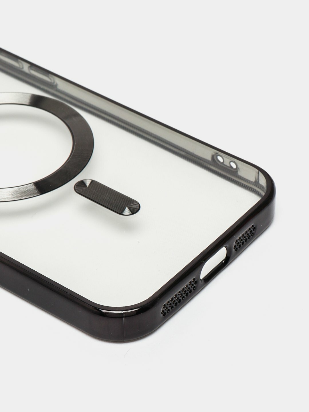 IPhone 14 Pro чехол, устойчив к ударам, чёрный, камера защищена — фото 1