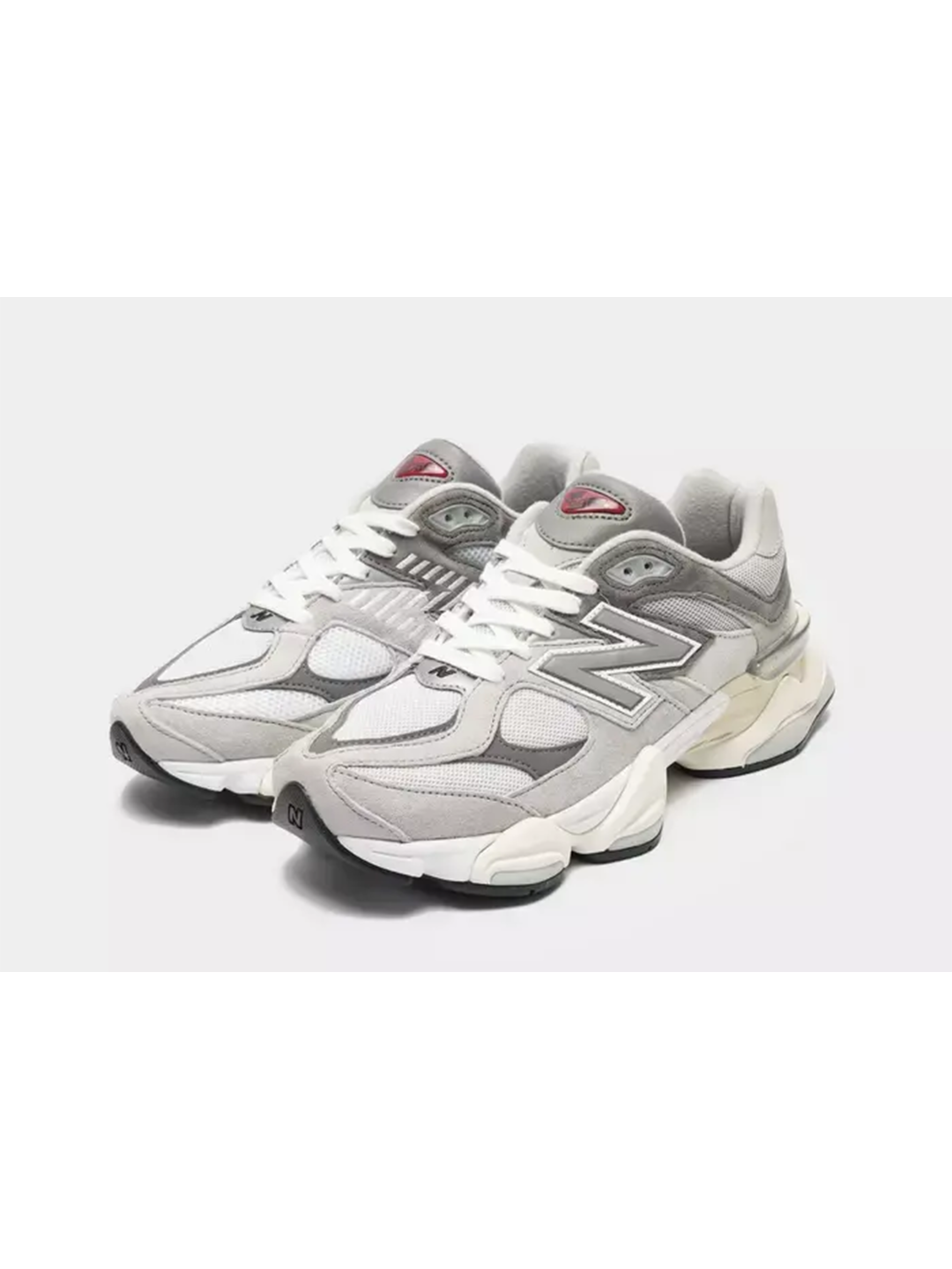 Кроссовки New Balance New Balance 9060, полнота 4 (RU)/ на узкую и среднюю стопу, размер 40, white  /black / vizi — фото 1