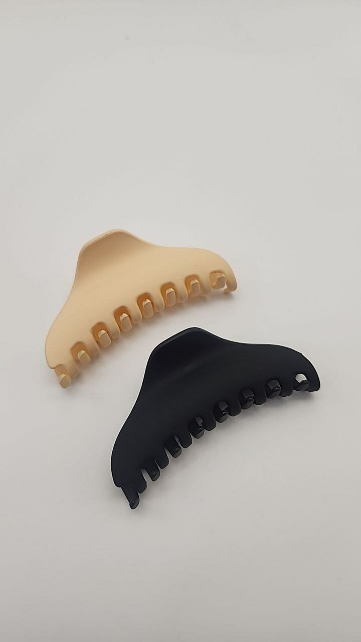 Крабики для волос, заколка с матовым покрытием, зажим — фото 1