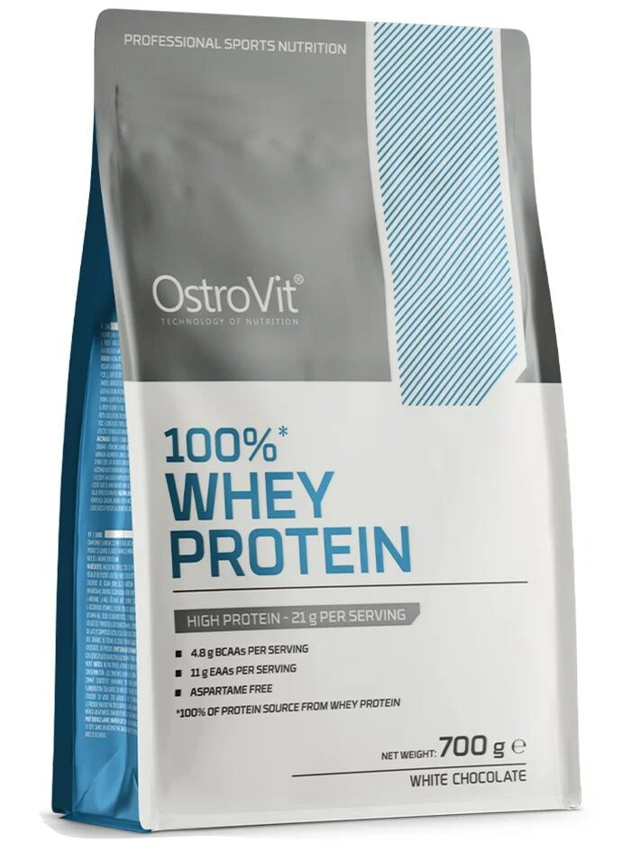 Сывороточный протеин OstroVit 100% Whey Protein, 700 г, белый шоколад