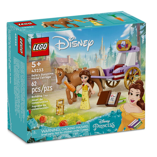 LEGO Disney 43233 Сказочная карета принцессы Белль, 62 дет. набор игровой disney princess замок белль hlw94