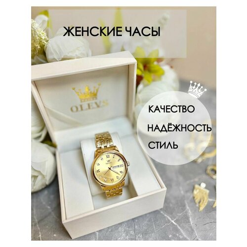 фото Наручные часы olevs, золотой