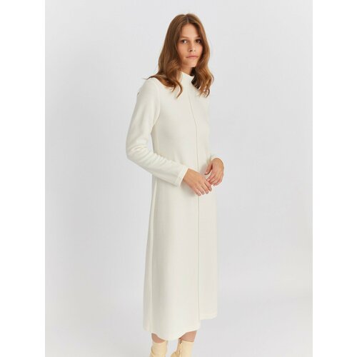 фото Платье zolla, размер xs, бежевый