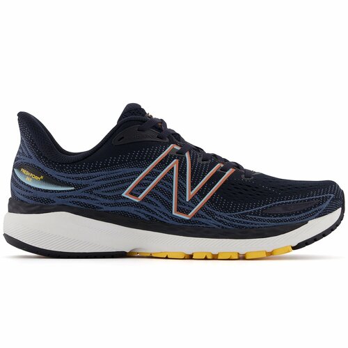 фото Кроссовки new balance fresh foam 860v12 blue, демисезон/лето, беговые, повседневные, для фитнеса, полнота d, размер 10 us, синий