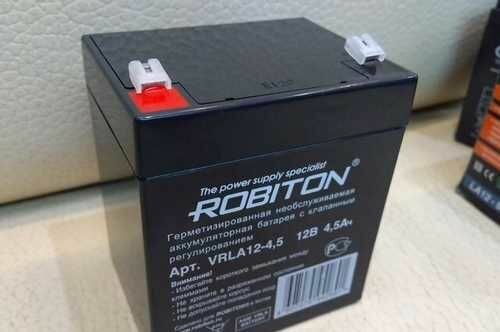 Аккумуляторная батарея ROBITON VRLA 12-45 12В 45 А·ч