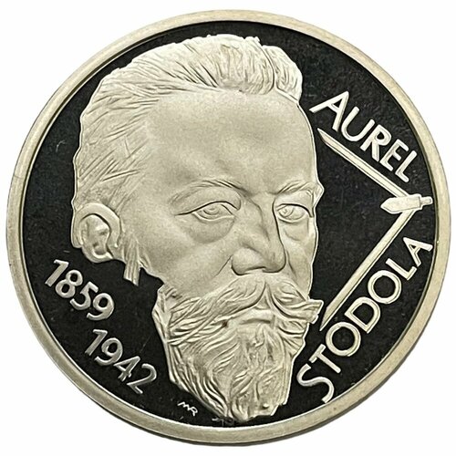 Словакия 10 евро 2009 г. (150 лет со дня рождения Ауреля Болеслава Стодолы) (Proof)