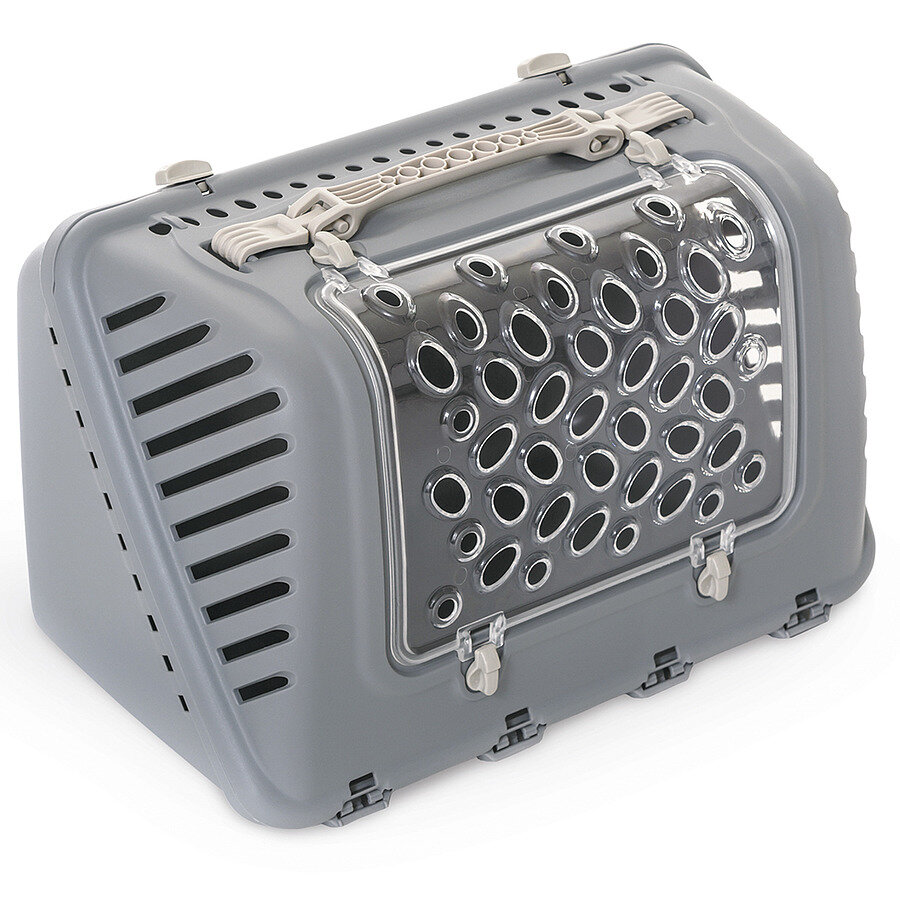 фото Переноска MPS P-BAG с плечевым ремнем, облегченная, 44,5×26,5x28см цвет серый MPS 8022967069861