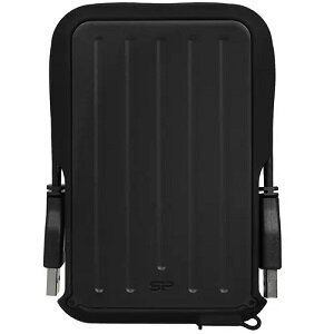 Внешний жесткий диск 2TB Silicon Power Armor A66, 2.5", USB 3.2, Черный