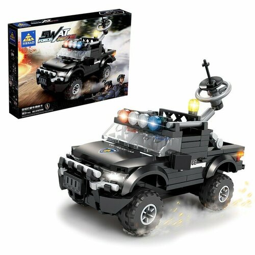 KAZI Конструктор «Спецназ. Пикап» 163 детали