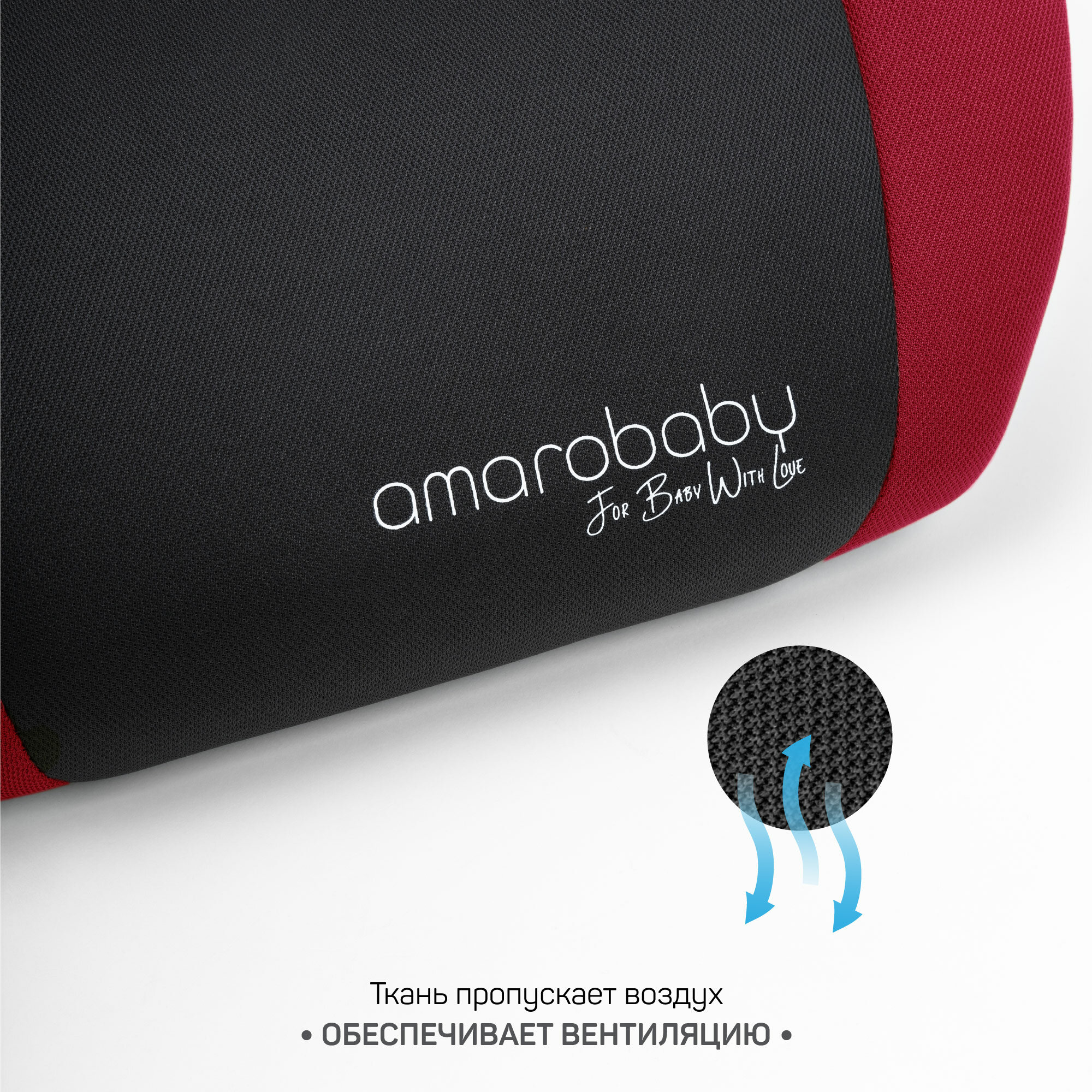 Автокресло детское (бустер) AMAROBABY Enjoy, группа III — фото 3