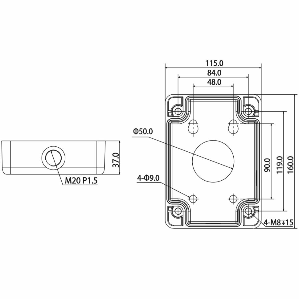 Кронштейн Dahua DH-PFA120 - фото №16