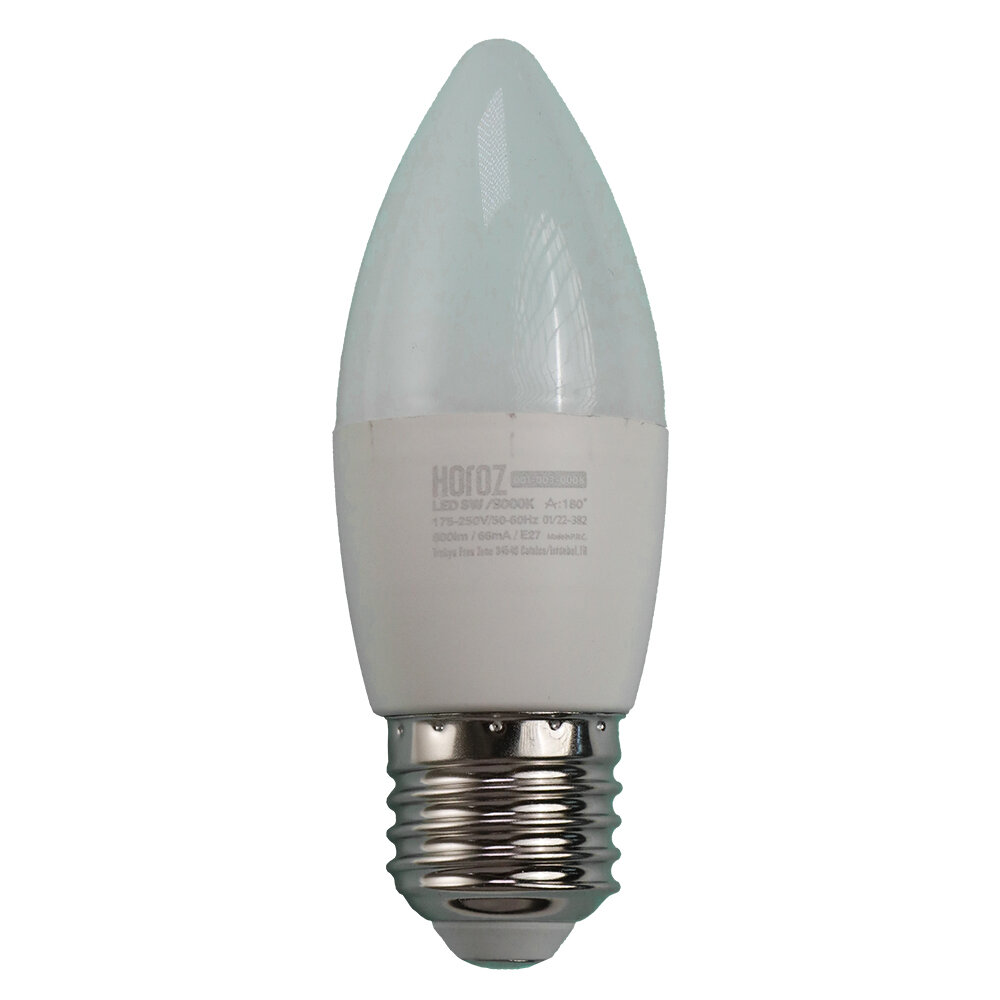 Светодиодная лампа HOROZ ELECTRIC 8 Вт Е27/B теплый свет