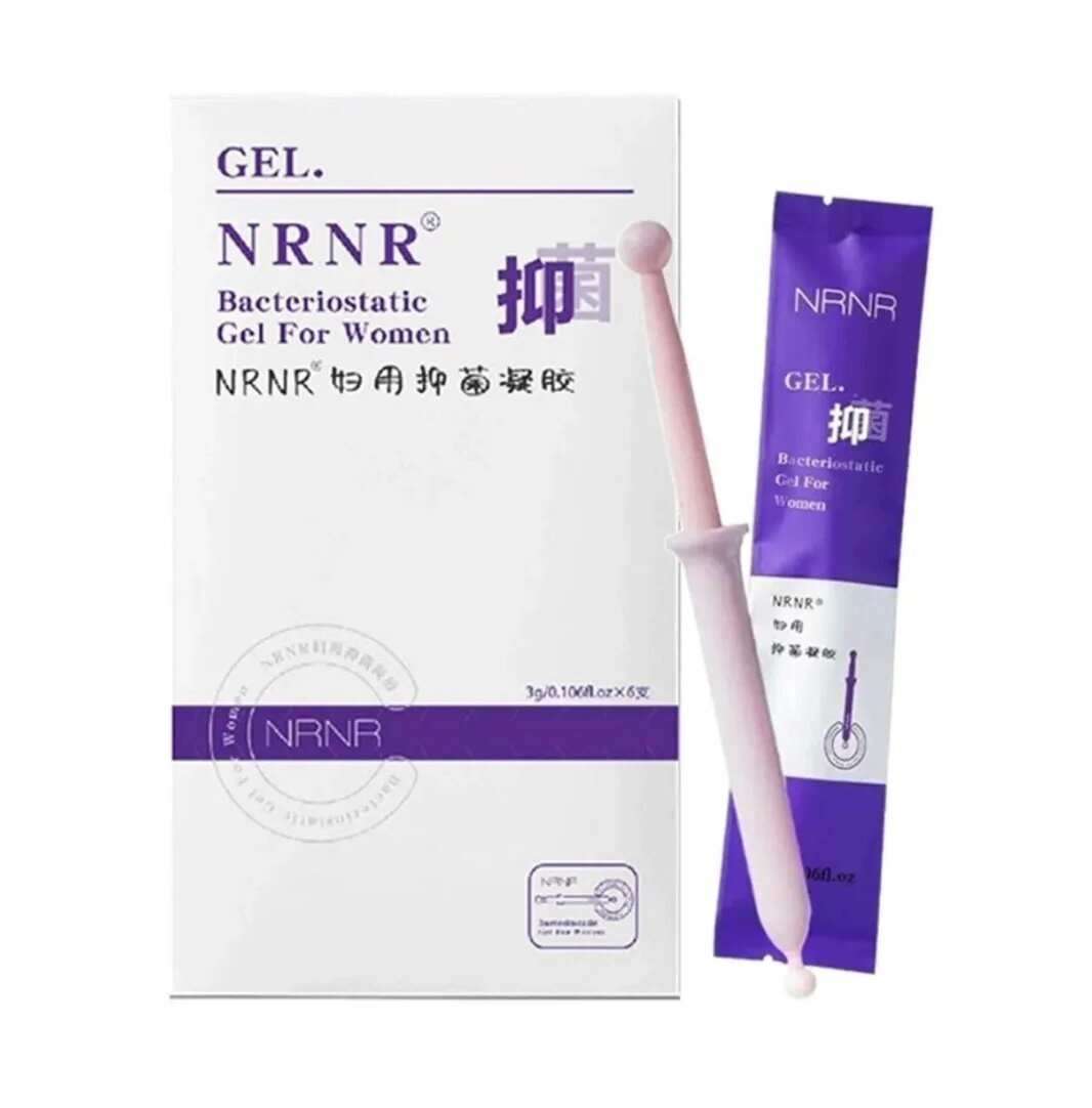 NRNR Bacteriostatic Gel For Women корейский гель для интимной гигиены, 6 шт