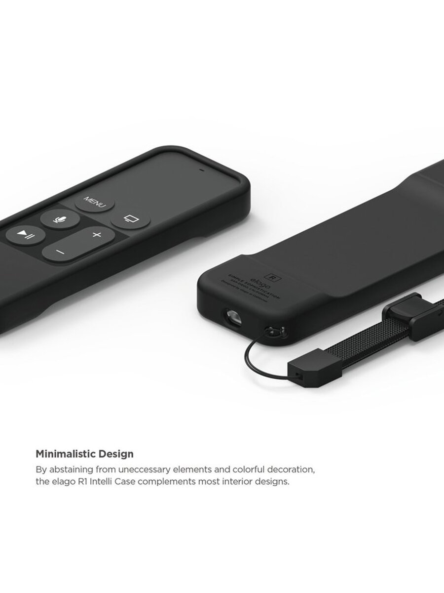 Чехол Elago R1 Intelli Case для пульта Apple TV (по 2020 г) Black
