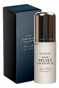 Evasion крем солнцезащитный UV Block Snow Velvet SPF 50 40мл