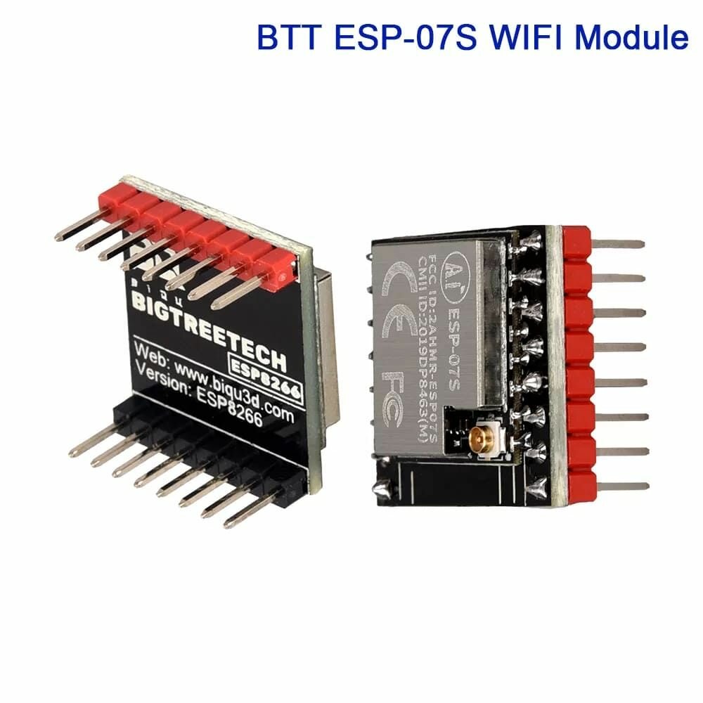 WiFi модуль ESP8266 ESP-07S от BIGTREETECH. Wi-Fi микроконтроллер для материнских плат BTT SKR Octopus Ender.