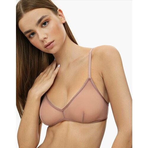 фото Бюстгальтер gloria jeans, размер 80-c (170), коричневый