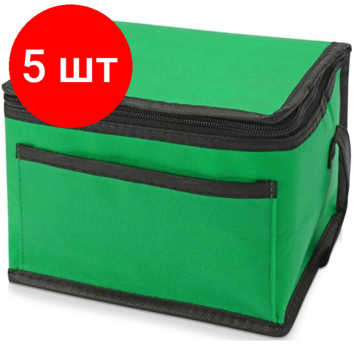 Комплект 5 штук, Сумка-холодильник Альбертина, зеленый 933903 сумка 37 л зеленый