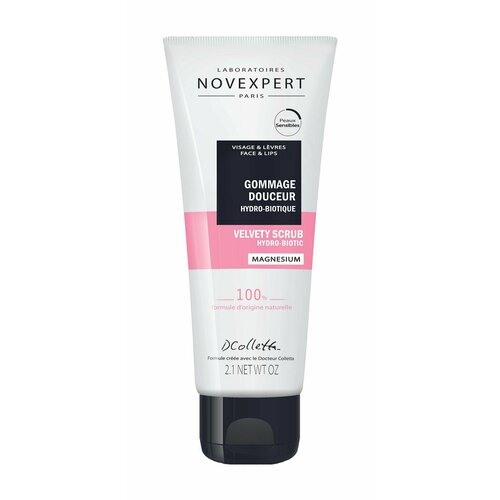 Скраб ультрамягкий с магнием для чувствительной кожи лица Novexpert Velvety Hydro Biotic Scrub 1515₽