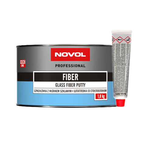 Шпатлевка NOVOL FIBER 2 шт оливковый 1800 г 1800 мл 3713₽