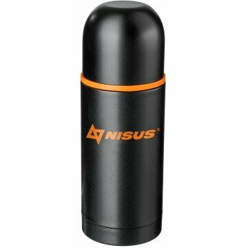 Термосы Nisus Термос 023 500ML черный (дополн. пласт. чашка) (NA. TM-023) Nisus