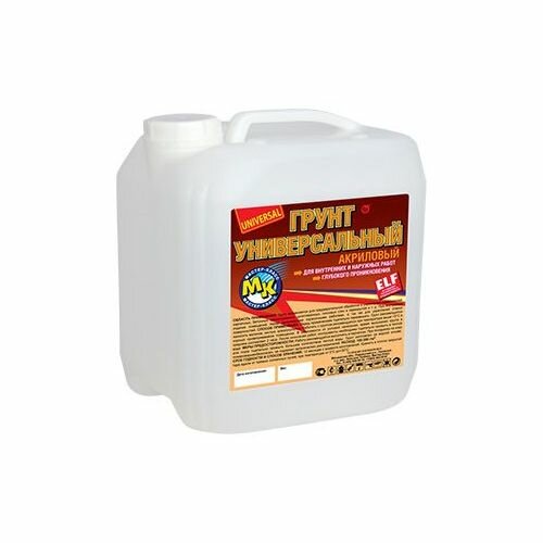 Грунтовка Мастер-Класс Стандарт акриловая 10л