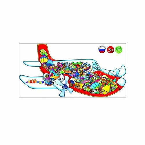 Чудасики Пазл-головоломка «Самолёт»