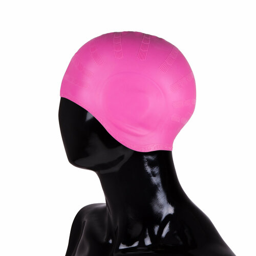 фото Шапочка для плавания alpha caprice scu с ушами (pink)