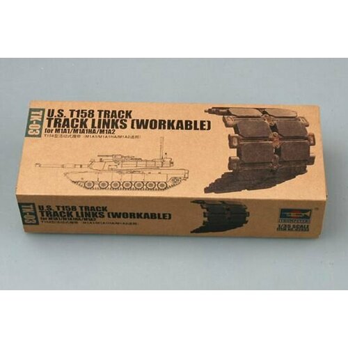 Сборная модель Траки для U.S. T158 track for M1A1/M1A1HA/M1A2 810 pcs deformation robot building blocks tank m1a2 compatible lg military ww2 m1a2 abrams main battle bricks tank toys for boys