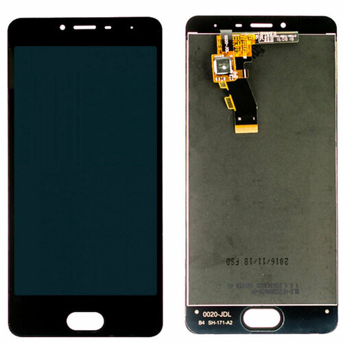 Дисплей с тачскрином для Meizu M3S mini (черный) дисплей lcd для meizu m3s m3s mini touchscreen black