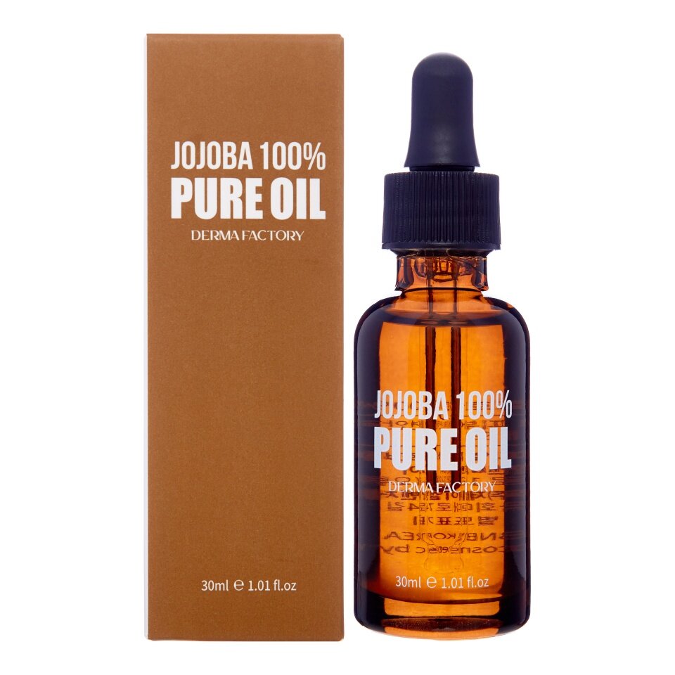 Derma Factory JOJOBA 100% PURE OIL Косметическое масло жожоба 30мл