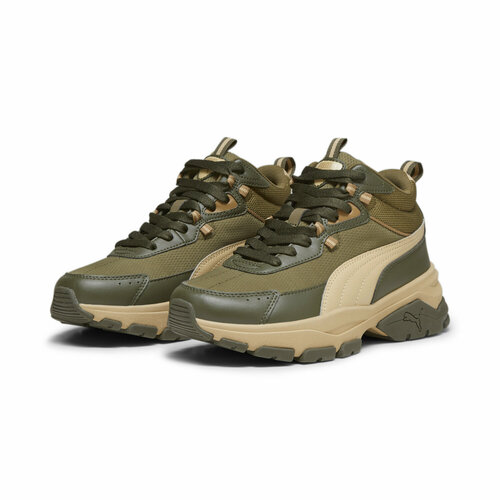 фото Кроссовки puma, размер 5 uk, зеленый