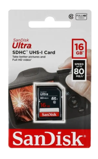 Карта памяти SanDisk Extreme HD Video SDHC Class 10