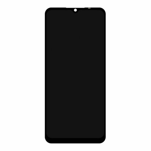 Дисплей (экран) в сборе с тачскрином для Oppo A15, A15s, A16 черный (High Quality) / 720x1520
