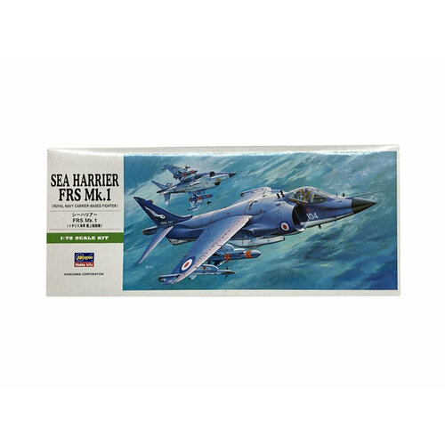 00235 Hasegawa Британский палубный истребитель вертикального взлета Sea Harrier FRS Mk/1 (1:72) hasegawa h b5 британский палубный истребитель вертикального взлета sea harrier frs mk 1 1 72 модель для сборки