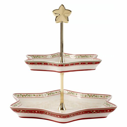 Этажерка для пирожных Villeroy&Boch Winter Bakery Delight, 26 см (1486127882)