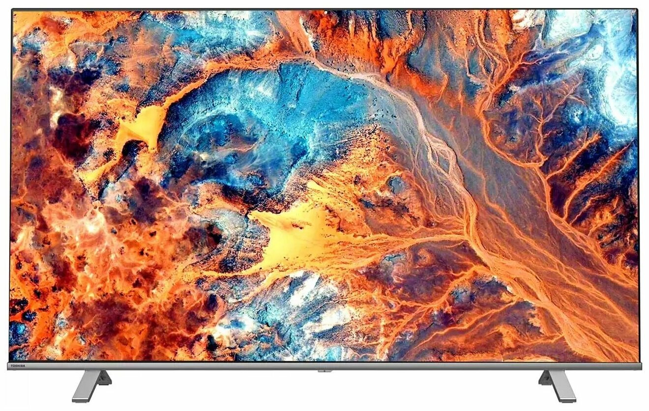 55" Телевизор Toshiba 55C350KE, 4K UHD HDR, Smart tV, Wi-Fi, Black