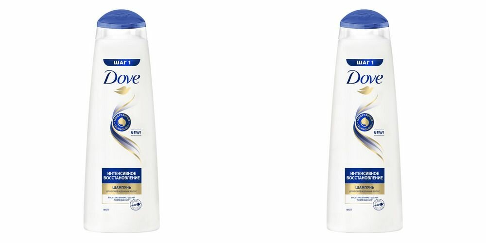 Шампунь Dove интенсивное Восстановление 380мл 2шт 8714100717318/набор