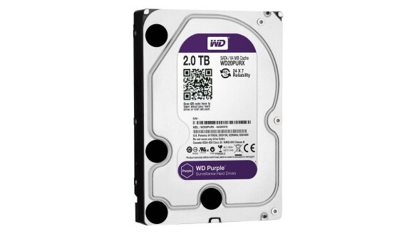 Жесткий диск WD Purple , 2ТБ, HDD, SATA III, 3.5" - фото №11