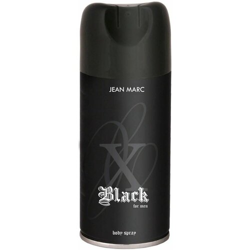 Jean Marc Дезодорант спрей мужской X Black, 150 мл jean marc дезодорант спрей мужской x black 150 мл 2 шт