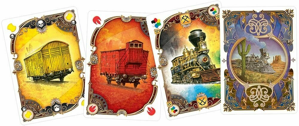 Настольная игра Билет на Поезд: Наследие: Легенды Запада / Ticket To Ride — фото 1