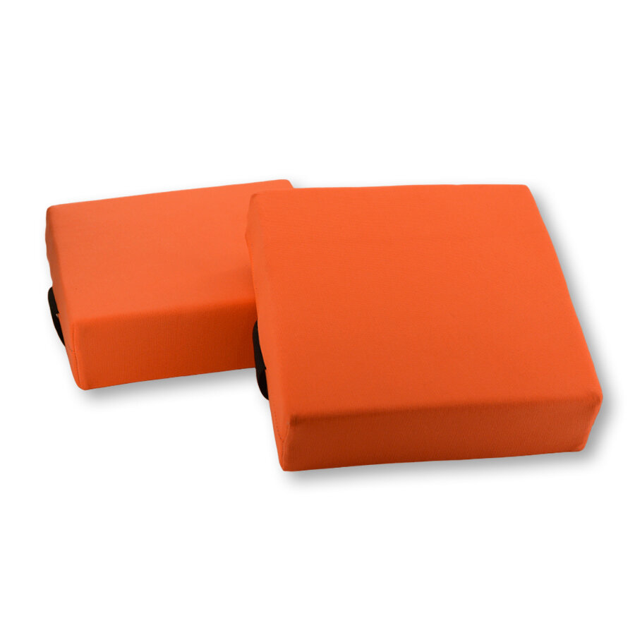 фото Подушки для растяжки Rekoy, оранжевые, 2 шт