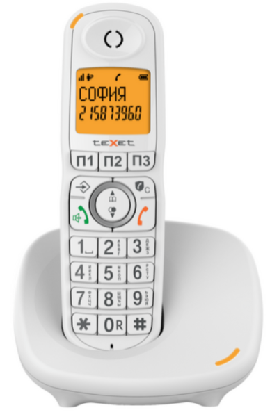 Радиотелефон Dect Texet TX-D8905A White (Белый)