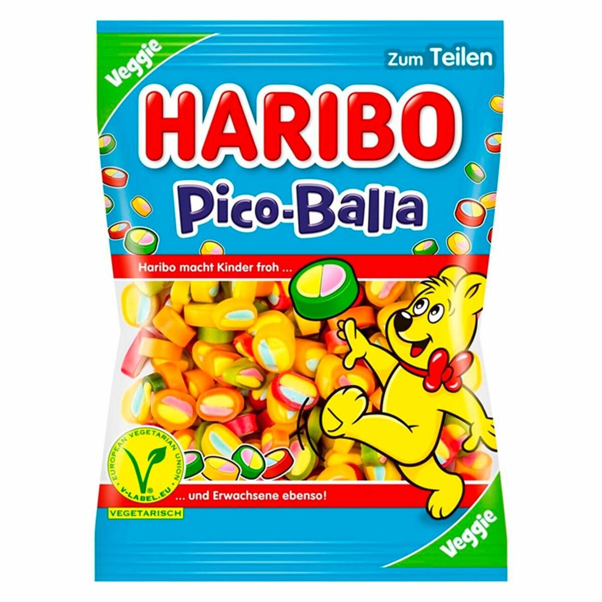 Жевательный мармелад Haribo Pico-Balla (Германия), 160 г - фотография № 3