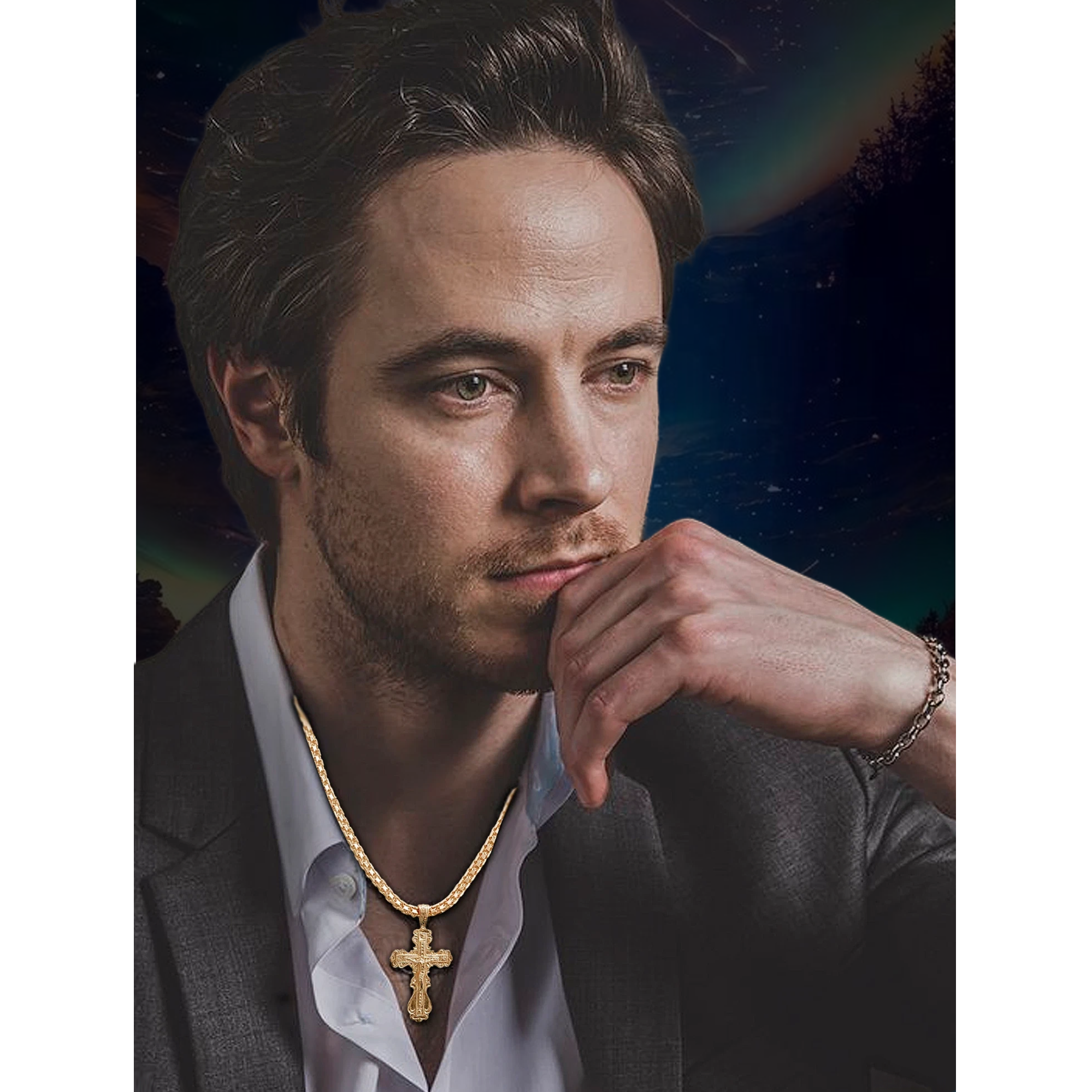 Комплект бижутерииье/цепочки 60 см 