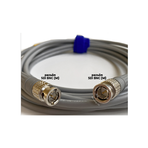 6G SDI BNC-BNC (mob) (grey) 40 метров мобильный/сценический кабель (серый) GS-PRO