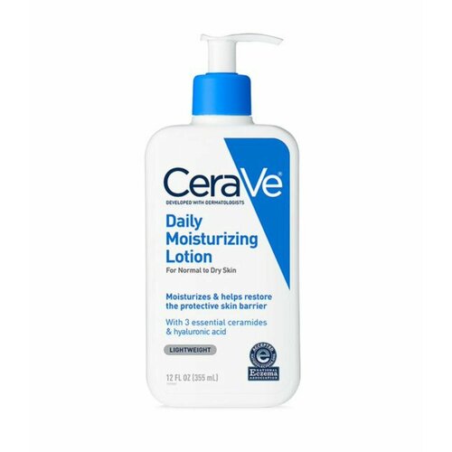 Увлажняющий лосьон CeraVe Daily Moisturizing для ежедневного ухода за кожей, 355мл премиум набор для ежедневного ухода за кожей sulwhasoo essential comfort daily routine set